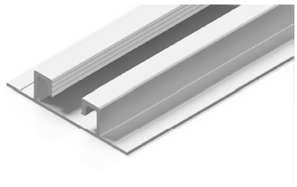 imagem de Perfil Solar Group Telhado Metalico Trapezoidal para 4 Modulos