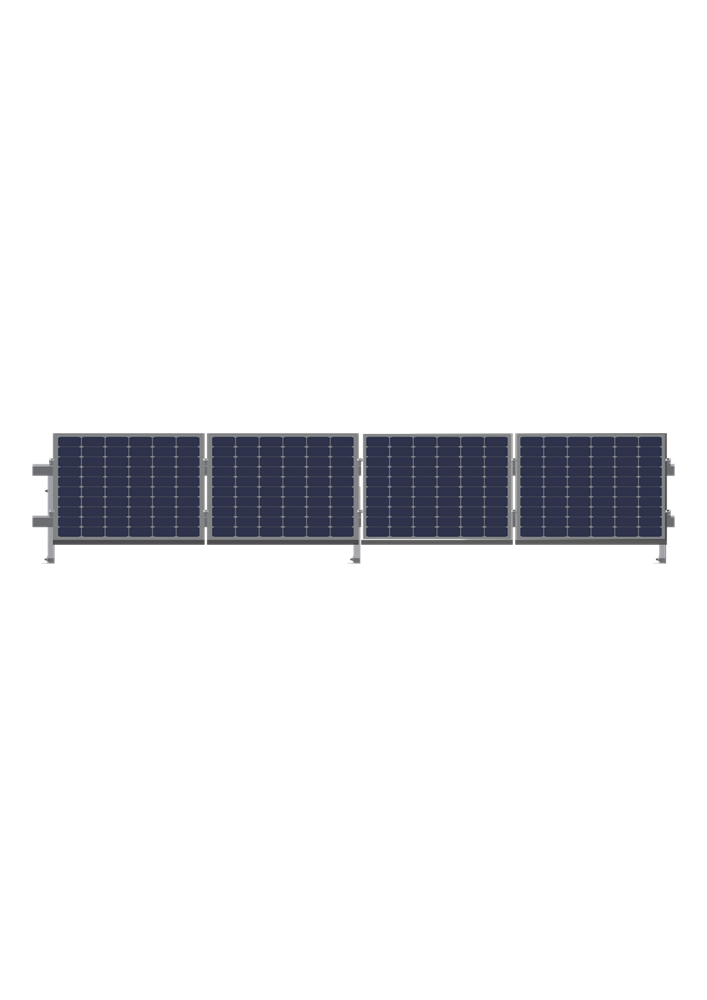 imagem de Acessorios Solar Group Laje Plana para 4 Modulos