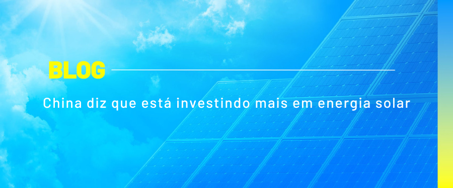 China diz que está investindo mais em energia solar