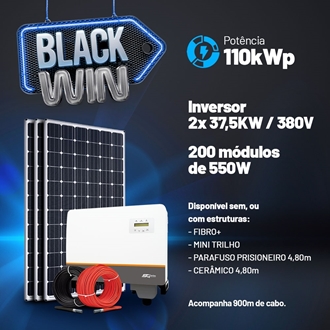 Imagem de GERADOR BLACK FRIDAY 110 KWP - SEM ESTRUTURA