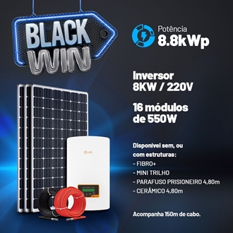 Imagem de GERADOR BLACK FRIDAY 8,80 KWP - CHAPA METÁLICA