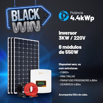 Imagem de GERADOR BLACK FRIDAY 4,40 KWP - SEM ESTRUTURA