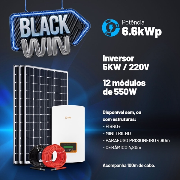 imagem de GERADOR BLACK FRIDAY 6,60 KWP - SEM ESTRUTURA