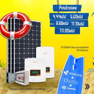 Imagem de GERADOR DE ENERGIA SOLAR 11,1KWP - CERÂMICA WIN