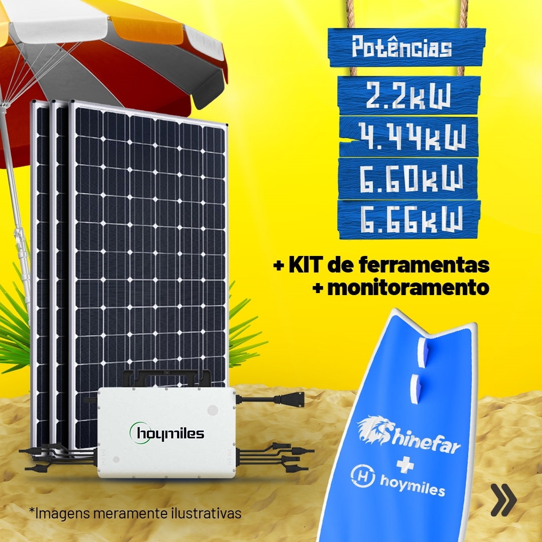 GERADOR DE ENERGIA SOLAR 6,66KWP - CHAPA METÁLICA WIN | Distribuidora solar