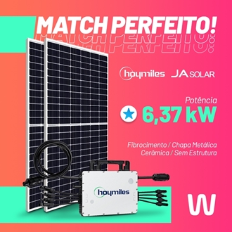 Imagem de GERADOR 455/MI 1500 - 6,37 KWP - FIBROCIMENTO WIN