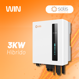 Imagem de Inversor Solis Hibrido 3kw - S6-Eh1p3k-L-Eu