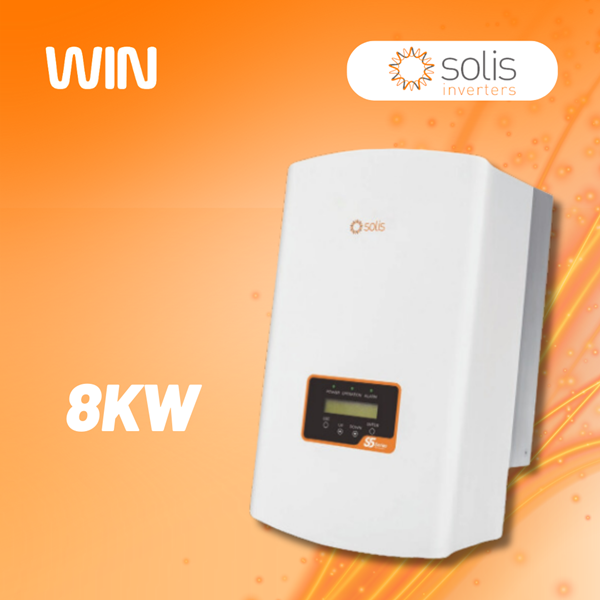 imagem de Inversor Monofasico 8kw Solis - 3 Mppt - S5-Gr1p8k