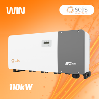 Imagem de Inversor Solis Trifasico 110kw - 10 Mppt - 380v - Solis-110k-5g