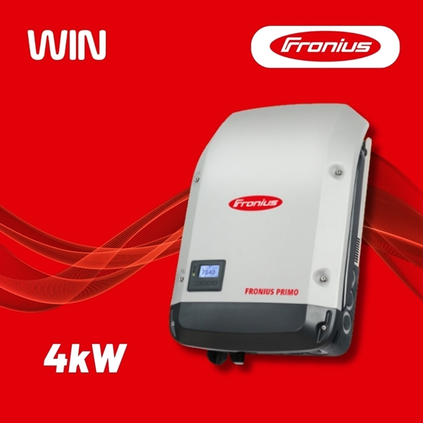 imagem de Inversor Fronius Primo 4.0-1 - 4kw - 2 Mppt - 220v