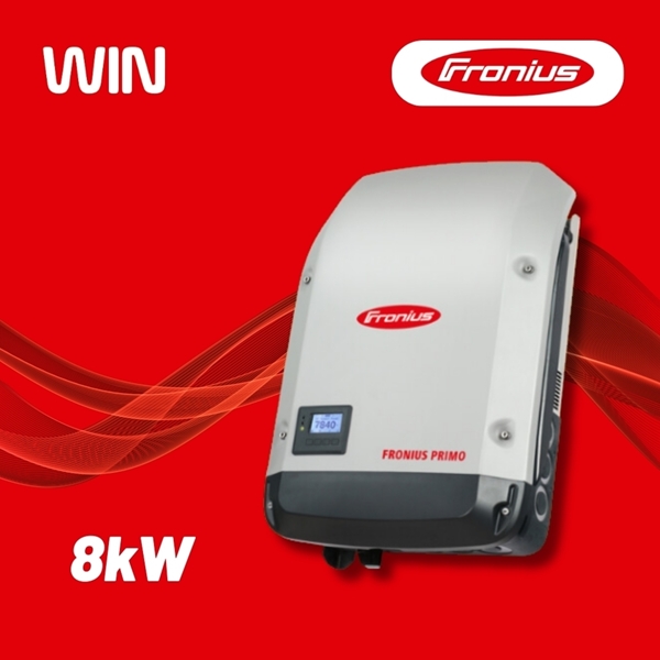 imagem de Inversor Fronius Primo 8.2-1 - 8kw - 2 Mppt - 220v