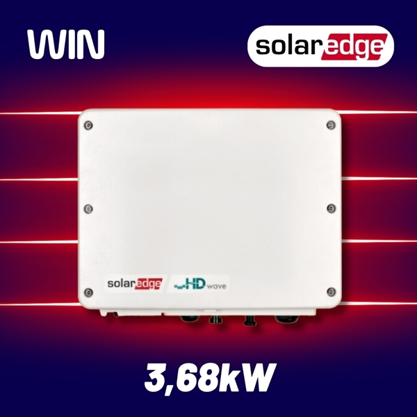 imagem de Inversor Solaredge 3.68w Monofasico - 220v - Se3680hbr000bnn4