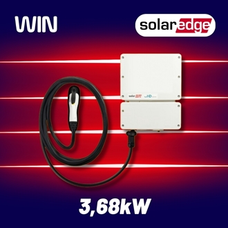 Imagem de Inversor Solaredge Monofasico 3.68k com Conexao para Carregamento