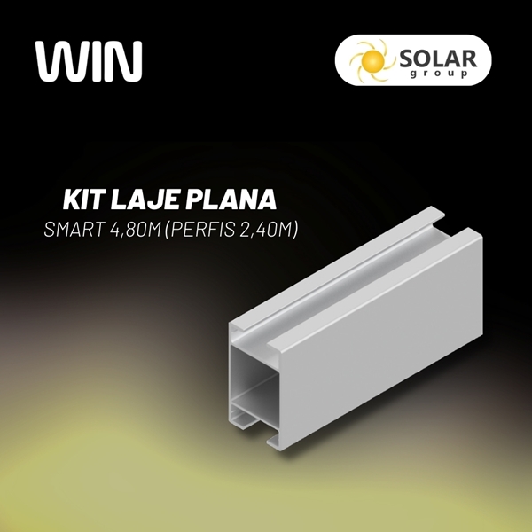 imagem de Kit Laje Plana Solar Group Smart 4,80m (2,40m)