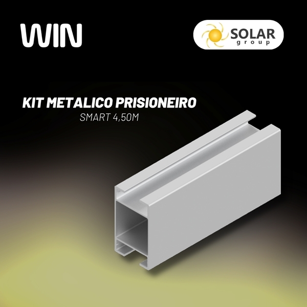 imagem de Kit Metalico Prisioneiro Smart 4,50m Solar Group