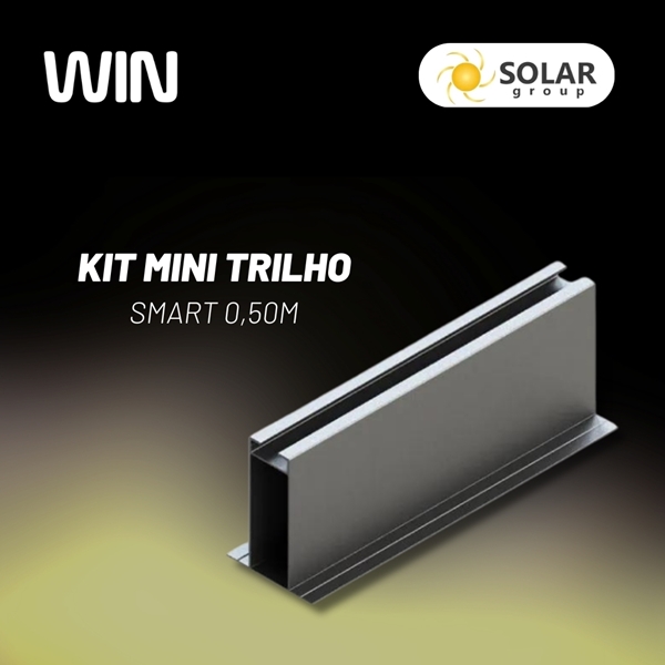 imagem de Kit Mini Trilho Smart 0,50m