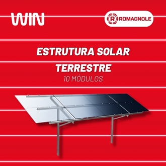 Imagem de Estrutura Solar Terrestre (Rs-265c 400) 10845 Mm 10 Modulos