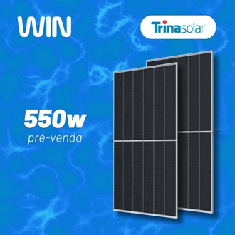 Imagem de Modulo Solar Fotovoltaico Trina 550w Monofacial Tsm-De18-550w